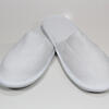 100 Pairs, White Waffle Hotel Slippers, 29Cm